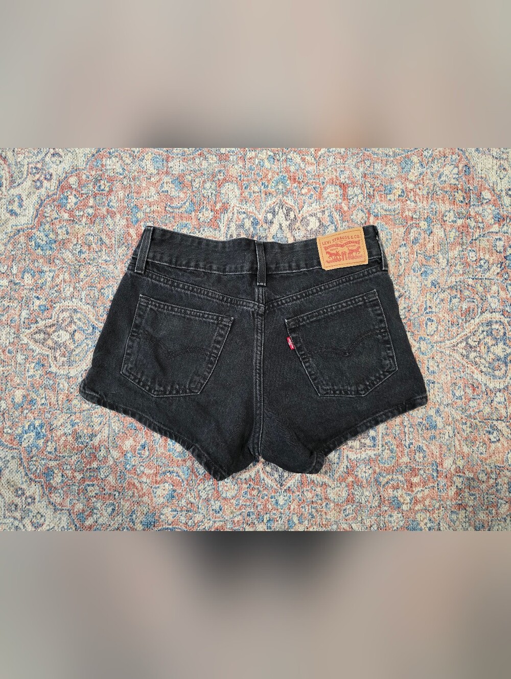Levi's Super Low Shorts Sz 27
